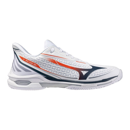 Mizuno Wave Exceed Tour 7 CC (U) (White/Insignia Blue/Orange)