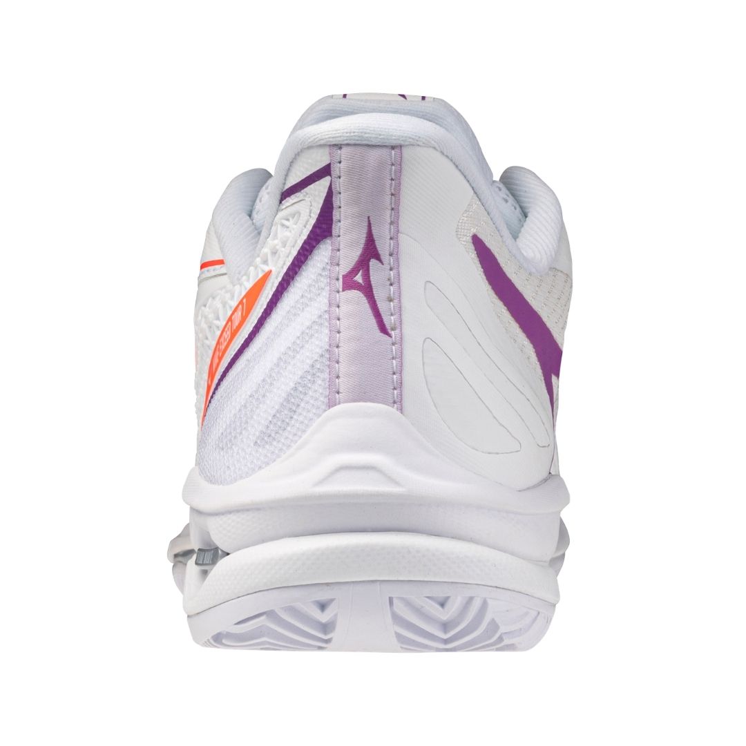 Mizuno Wave Exceed Tour 7 CC (W) (White/Dahlia/Lava Orange)