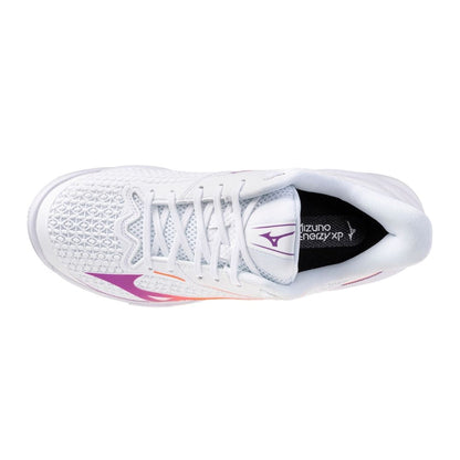 Mizuno Wave Exceed Tour 7 CC (W) (White/Dahlia/Lava Orange)