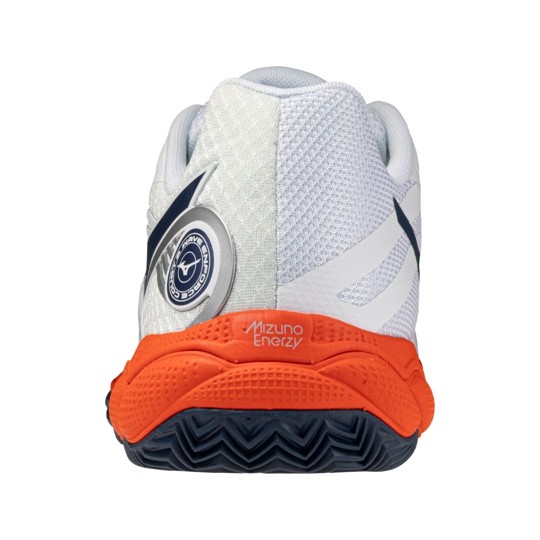 Mizuno Wave Enforce Court 2 CC (U) (White/Insignia Blue/Orange)