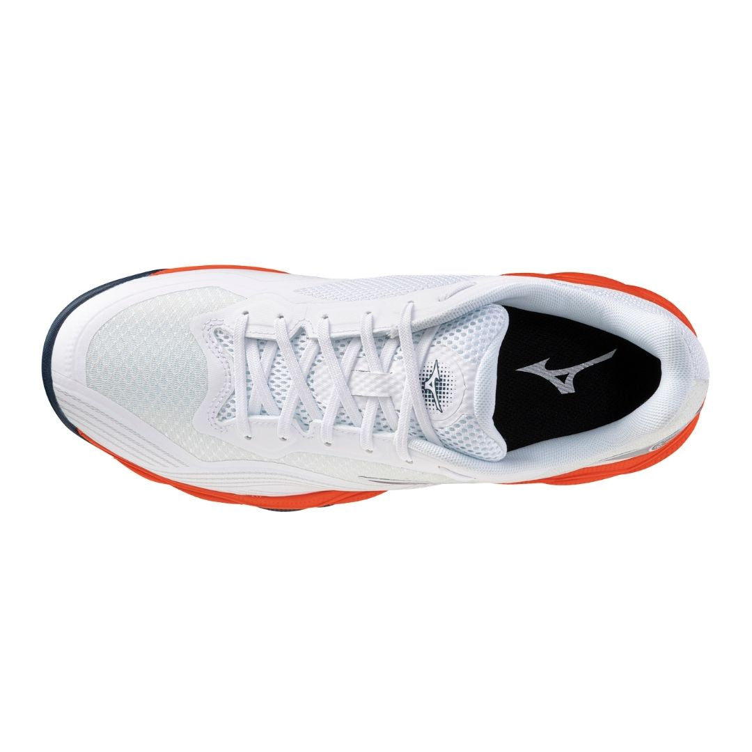 Mizuno Wave Enforce Court 2 CC (U) (White/Insignia Blue/Orange)
