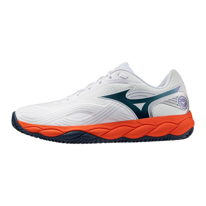 Mizuno Wave Enforce Court 2 CC (U) (White/Insignia Blue/Orange)