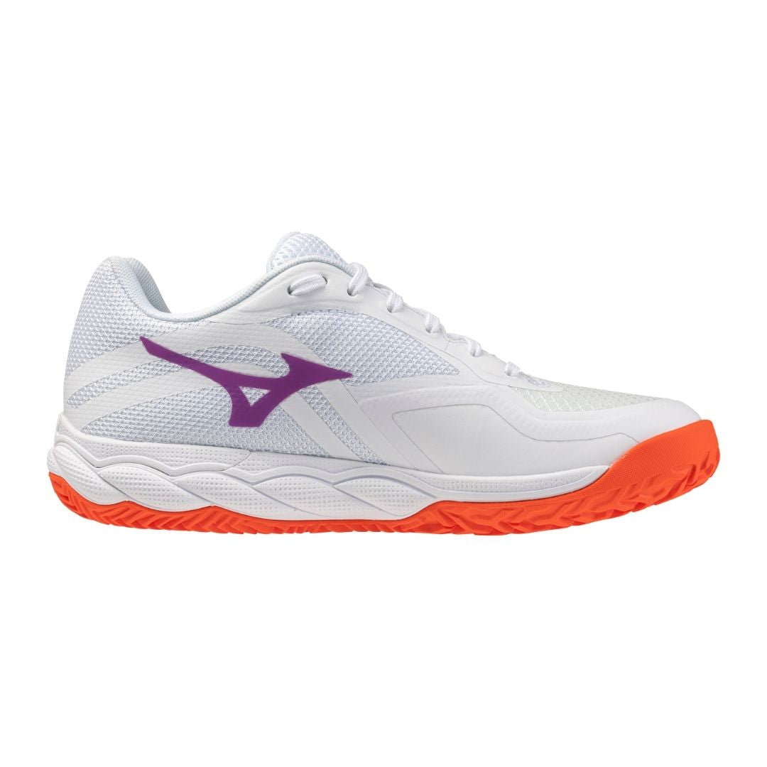 Mizuno Wave Enforce Court 2 CC (W) (White/Dahlia/Sunstone)