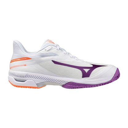 Mizuno Wave Exceed Court CC (W) (White/Dahlia/Lava Orange)
