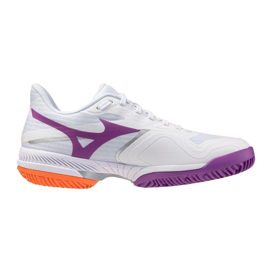 Mizuno Wave Exceed Court CC (W) (White/Dahlia/Lava Orange)