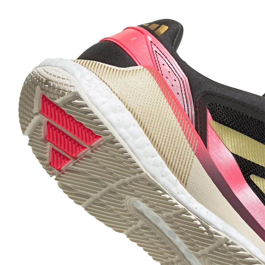Adidas Crazyquick Boost Men (Core Black/Gold Metallic/Solar Turbo)
