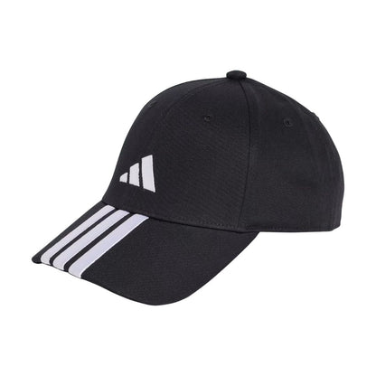 Adidas 3-Stripes Baseball Cap (Black)