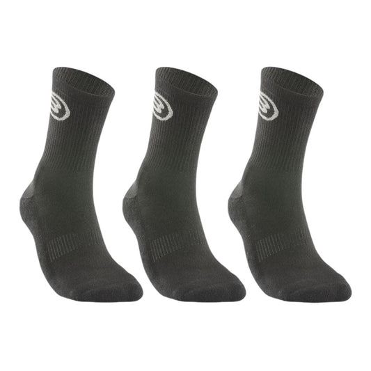 Bullpadel BP262 Padelstrømper (3-pak, Black)
