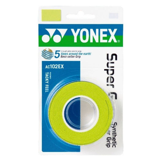 Yonex Wet Super Grap (3-pak, Citrus Green)