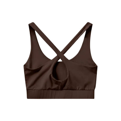 Cuera Oncourt Soft Bra Top (Dark Brown)