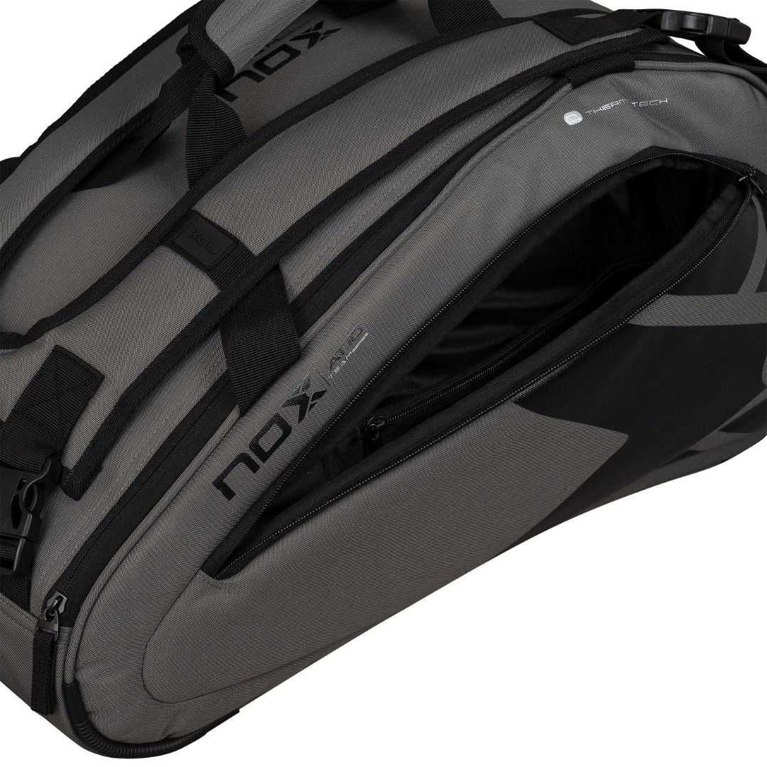Nox AT10 Team Padeltaske (Grey/Black)