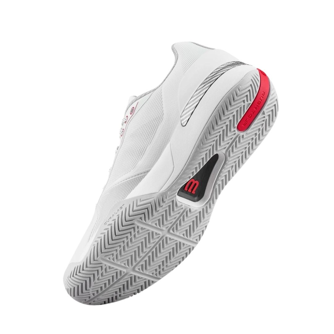 Wilson Rush Tour 5 CTC (Bright White/Wilson Red/Microchip)