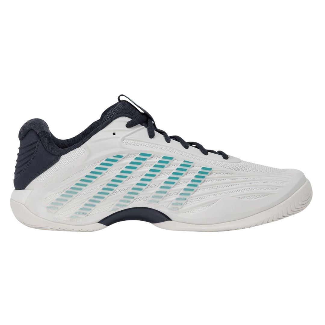 K-Swiss Hypercourt Express 3 (Blanc de Blanc/Carbon/Baltic)