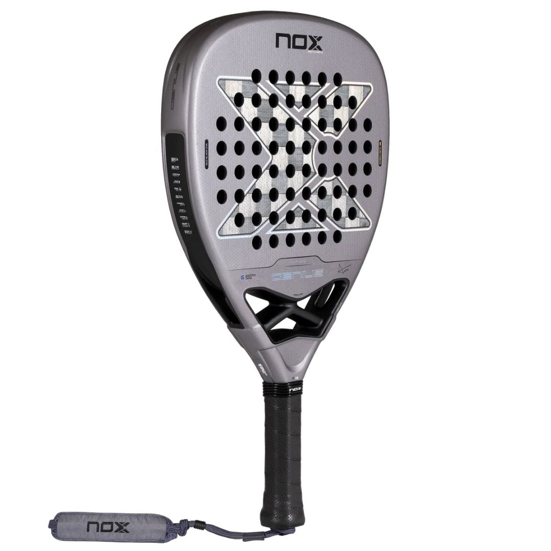 Nox Genius Attack 18K Alum by Agustin Tapia 2027 Padelbat