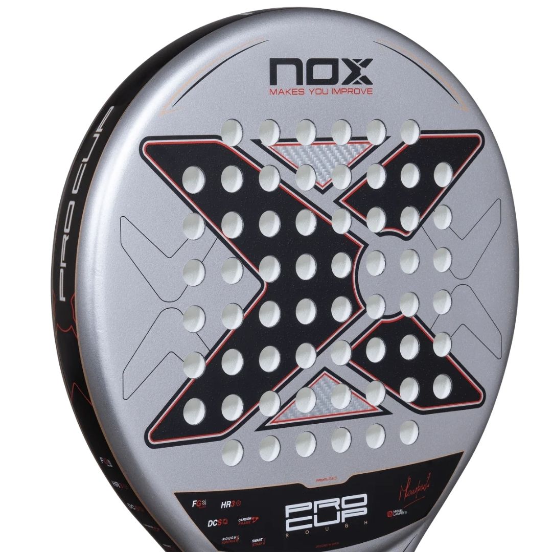 Nox ML10 Pro Cup Rough Surface by Miguel Lamperti 2027 Padelbat