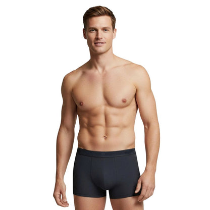 Impetus Plain Boxershorts (2-pak, Blue+Navy Blue)