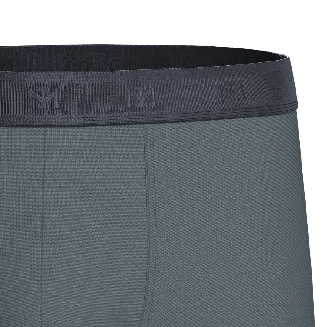 Impetus Plain Boxershorts (2-pak, Green+Navy Blue)