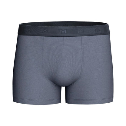 Impetus Plain Boxershorts (2-pak, Grey+Navy Blue)