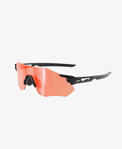 MessyWeekend Sonic Solbriller (Black Orange Mirrored)
