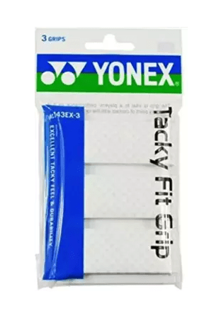 Yonex Tacky Fit Grip (3-pak, Hvid)