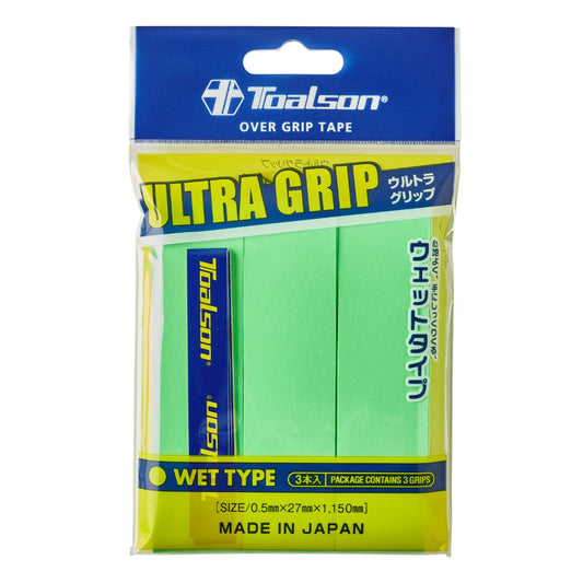 Toalson Ultra Grip 3-pak (Grøn) padellife