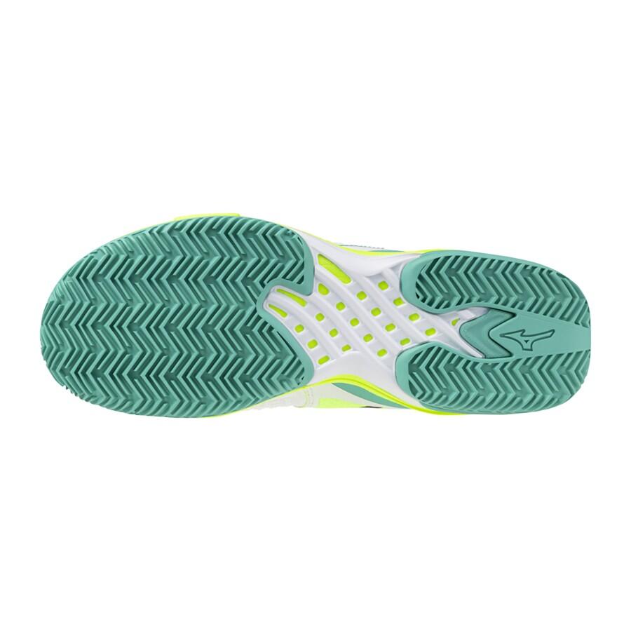 Mizuno Wave Exceed Tour 6 CC Women (White/Black/Mizuno Neo Lime)
