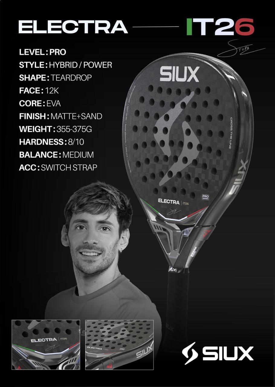 Siux Electra Pro IT26 Padelbat