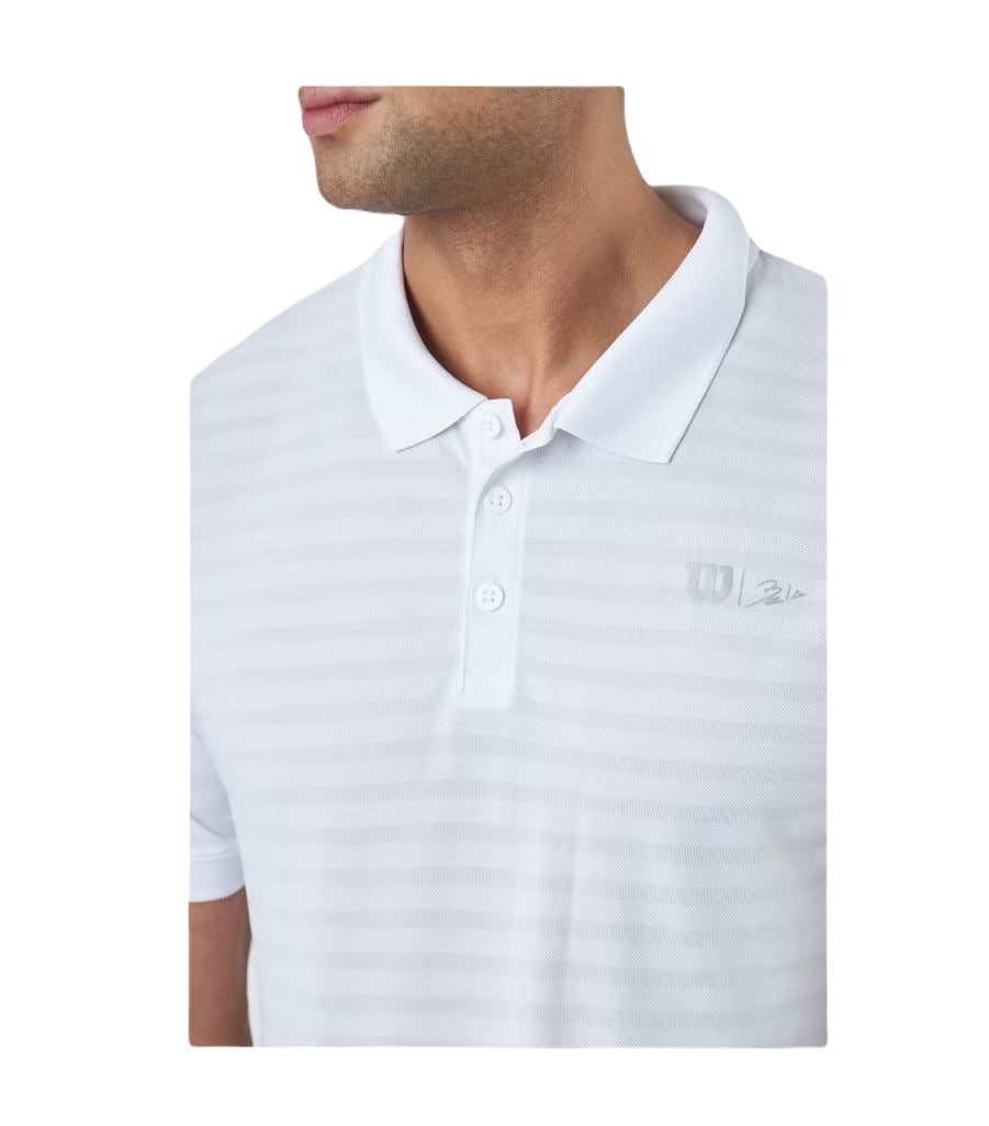 Wilson Bela Stripe Polo Ii (Hvid)