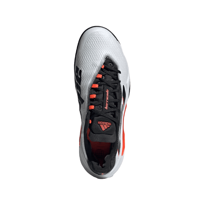 Adidas Barricade AC (Mens, Hvid/Sort/Orange) Padelsko