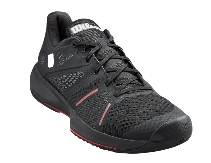 Wilson Bela Pro Padelsko (Unisex, Sort/Rød)