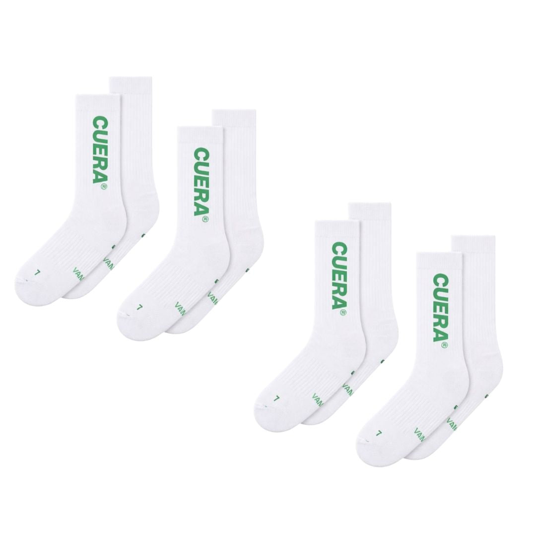 Cuera Strømpepakke White/Green