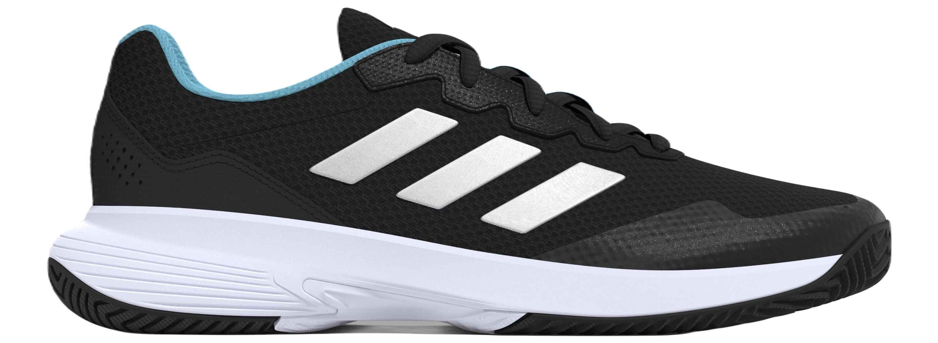 Adidas Gamecourt 2 AC Padelsko (Dame, Sort/Turkis)