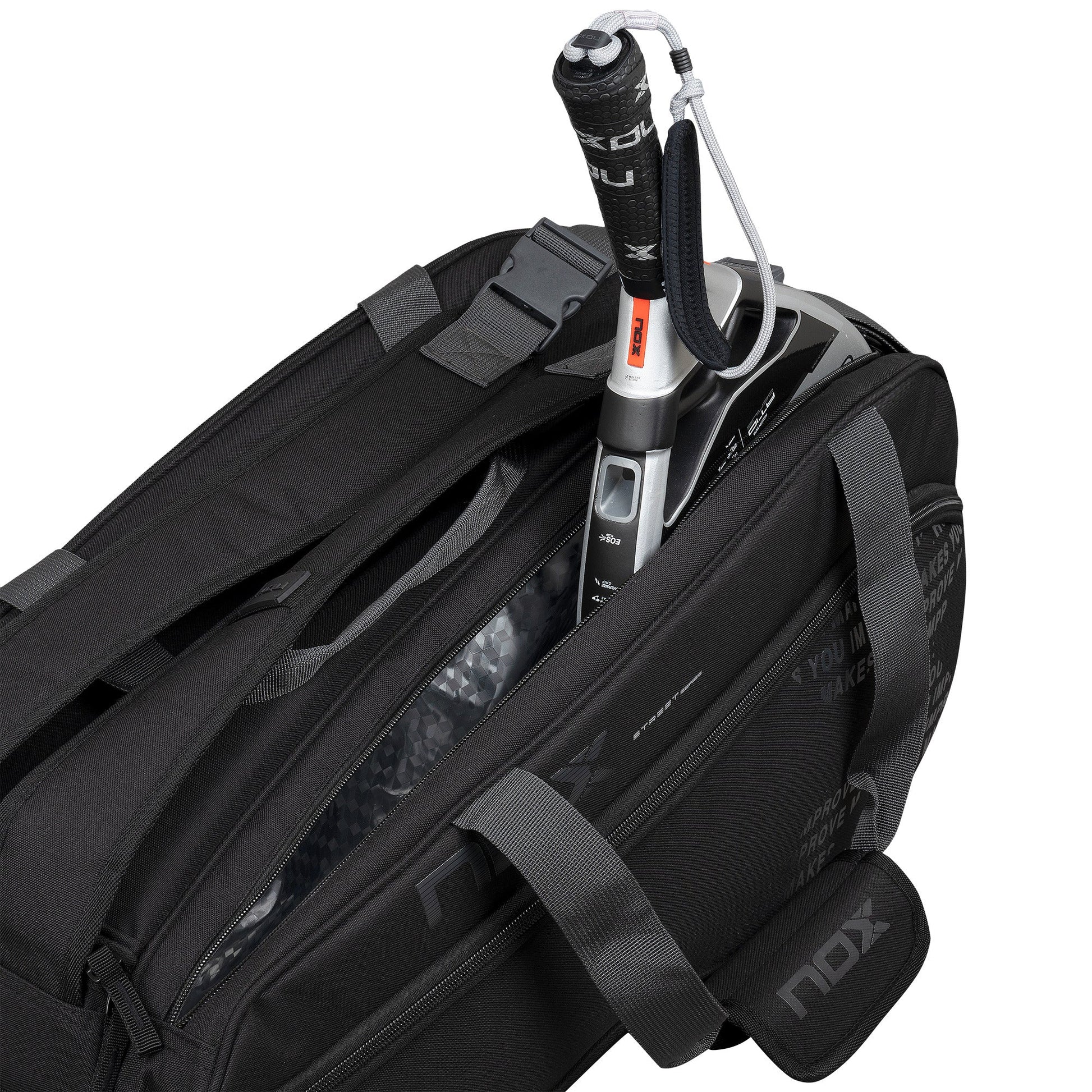 Nox Street Series Padeltaske (Black/Grey)