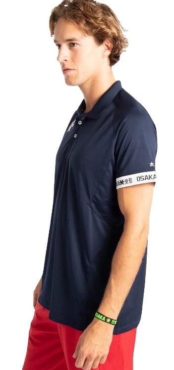 Osaka Men's Polo Jersey (Mørkeblå)