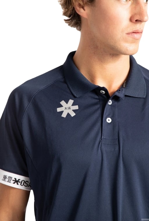 Osaka Men's Polo Jersey (Mørkeblå)