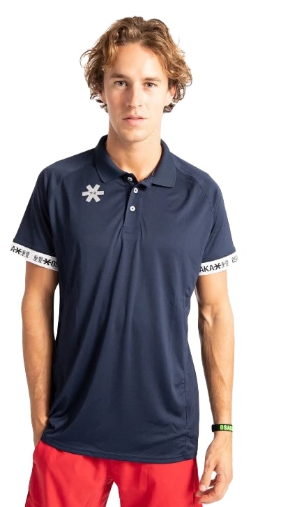 Osaka Men's Polo Jersey (Mørkeblå)