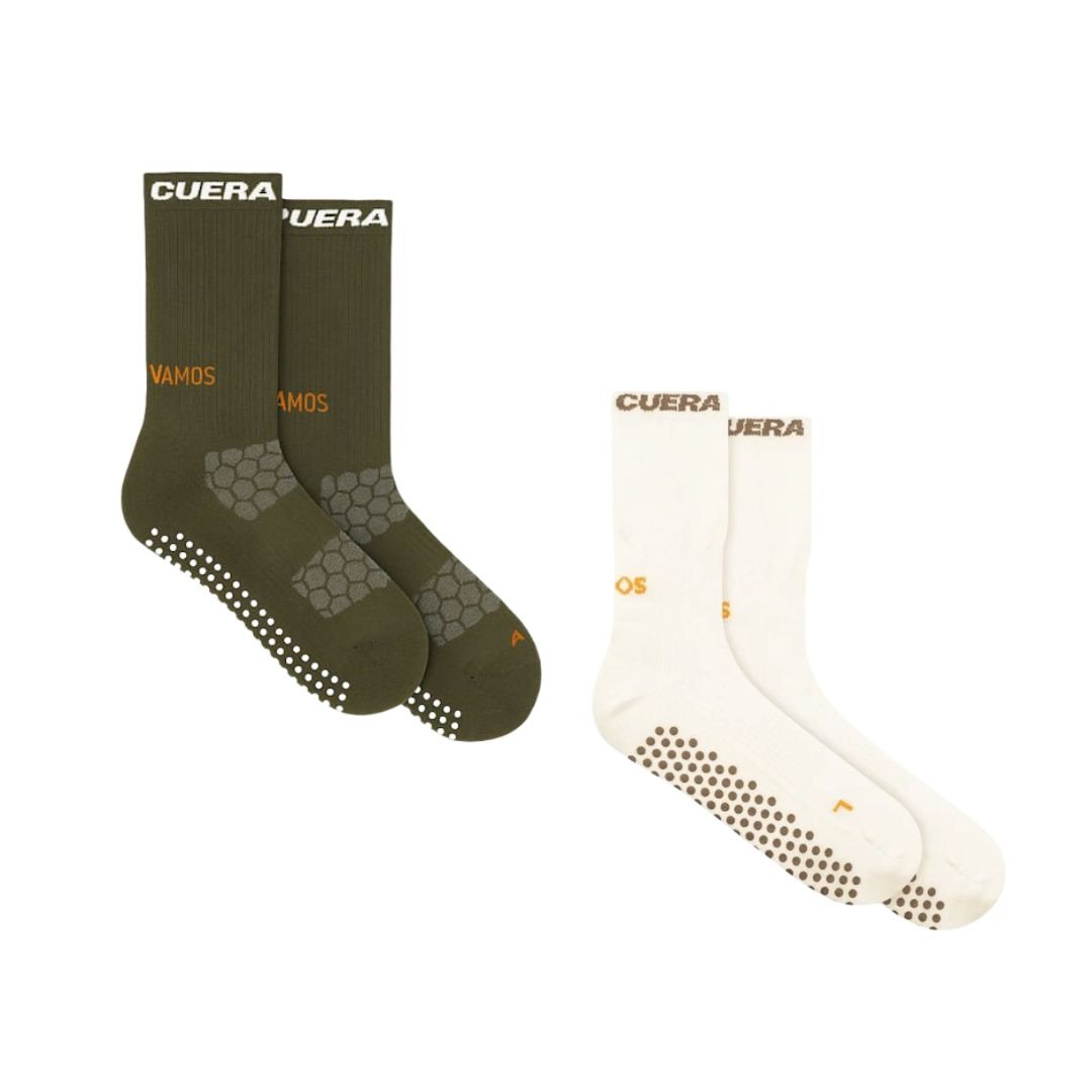 Cuera Oncourt Grip Socks 2-Pak (Mix & Match)
