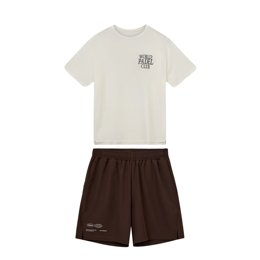 Cuera Off-White/Dark Brown WPC Breathe Bundle