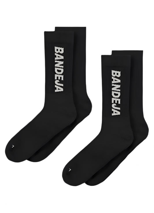 Cuera Bandeja Padel Strømper 2-Pak Sort/Sand