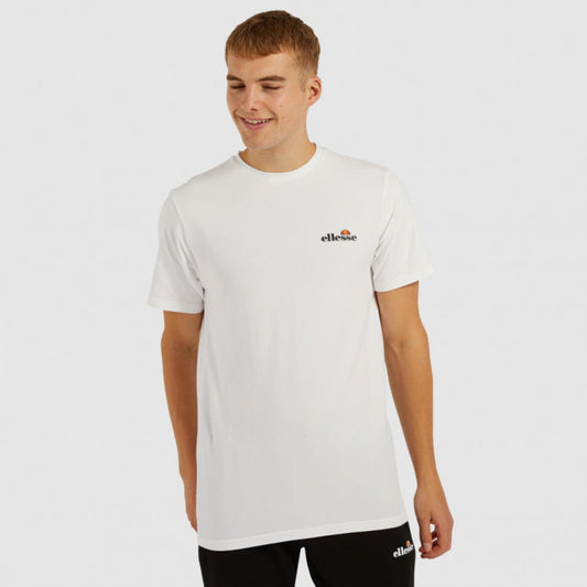 Ellesse Selvettet t-shirt (Hvid) - Padellife.dk