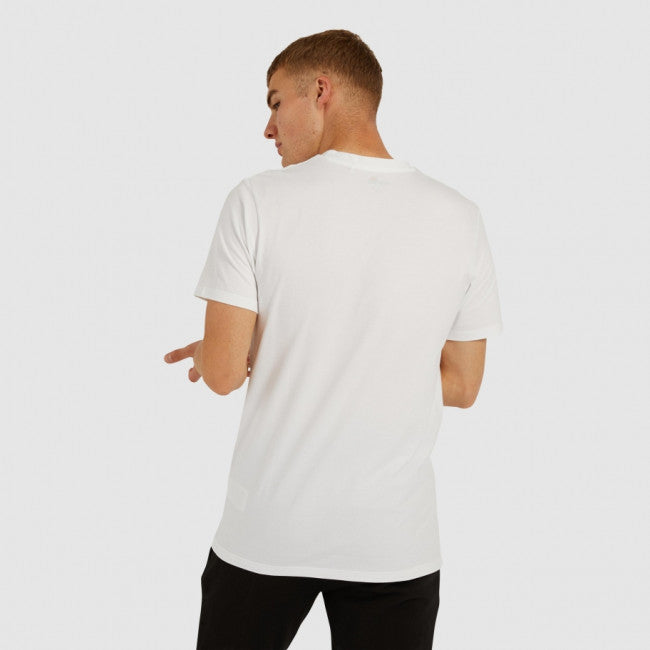 Ellesse Selvettet t-shirt (Hvid) - Padellife.dk