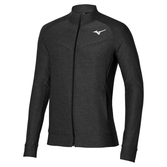 Mizuno Træningsjakke (Black Melange)