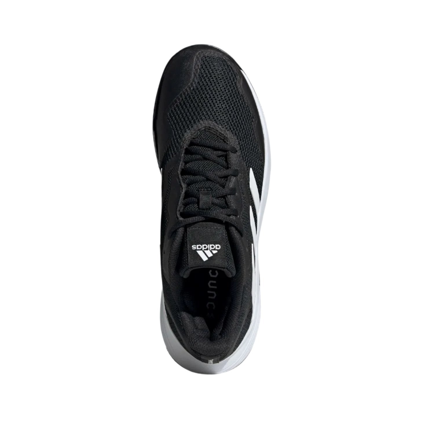 Adidas CourtJam Padelsko (Sort/hvid) - Padellife.dk
