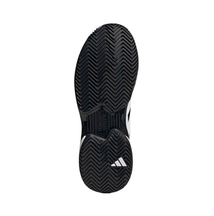Adidas CourtJam Padelsko (Sort/hvid) - Padellife.dk