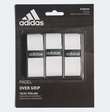 Adidas Overgrips (3-pak, hvid) - Padellife.dk