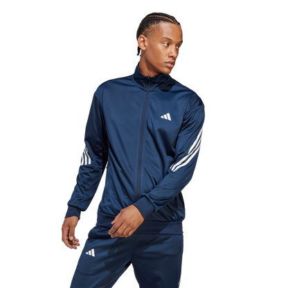 Adidas 3-Stripe Knitted Jacket (Navy)