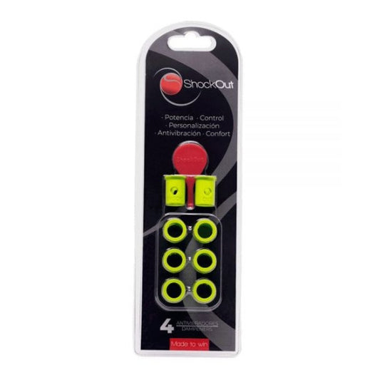 ShockOut Padel Antivibrator (Gul) - Padellife.dk