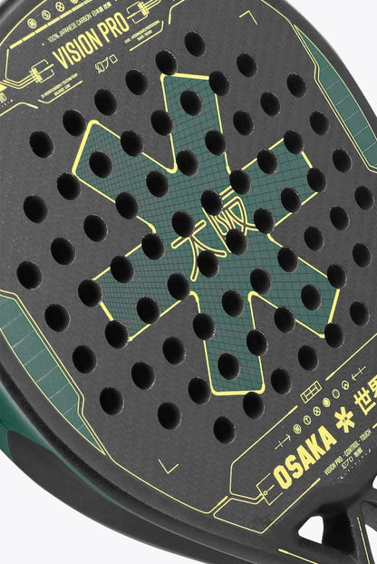 Osaka Vision Pro Control Touch 2023 Padelbat (Green/Yellow)