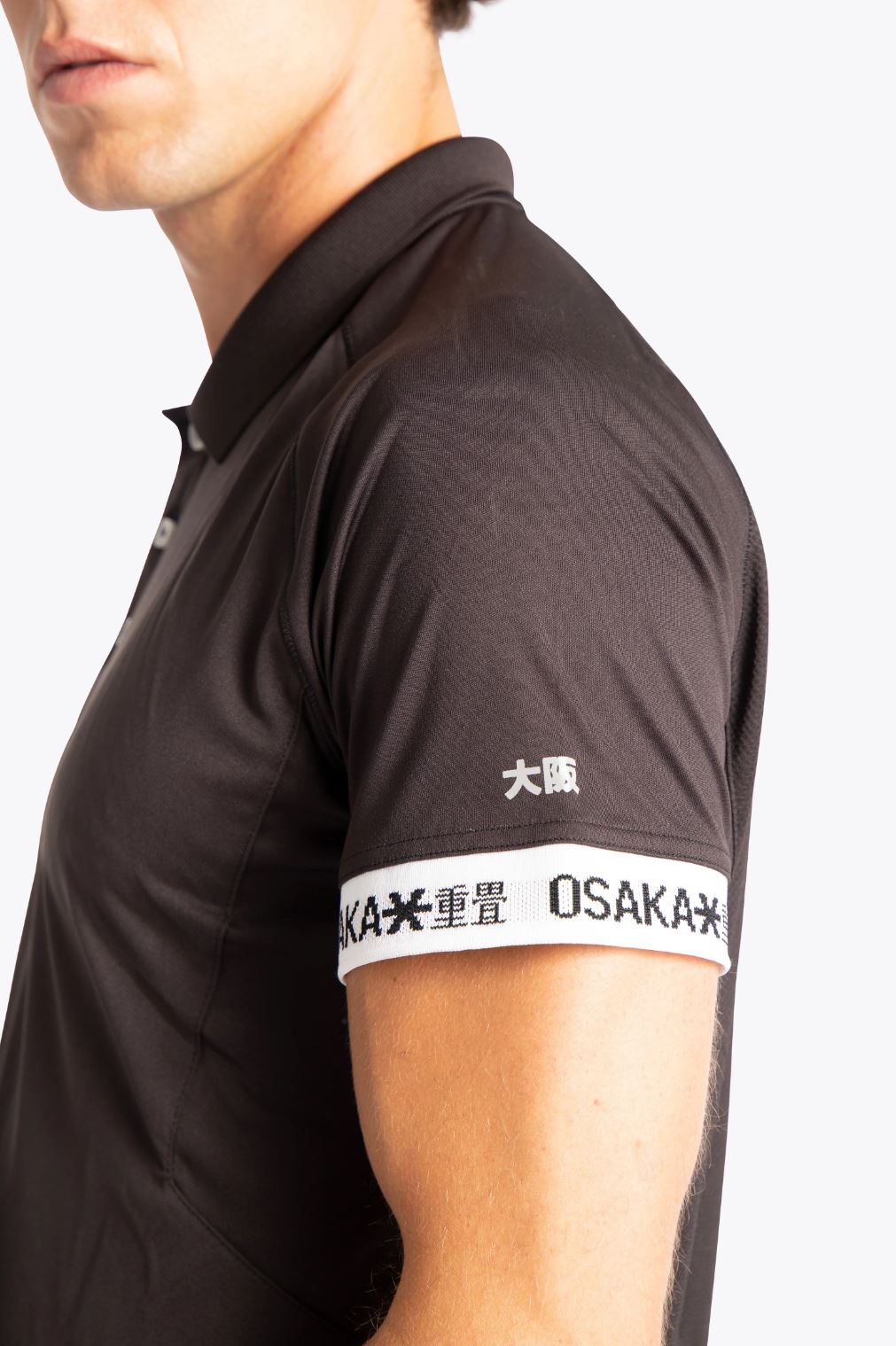 Osaka Men's Polo Jersey (Sort)