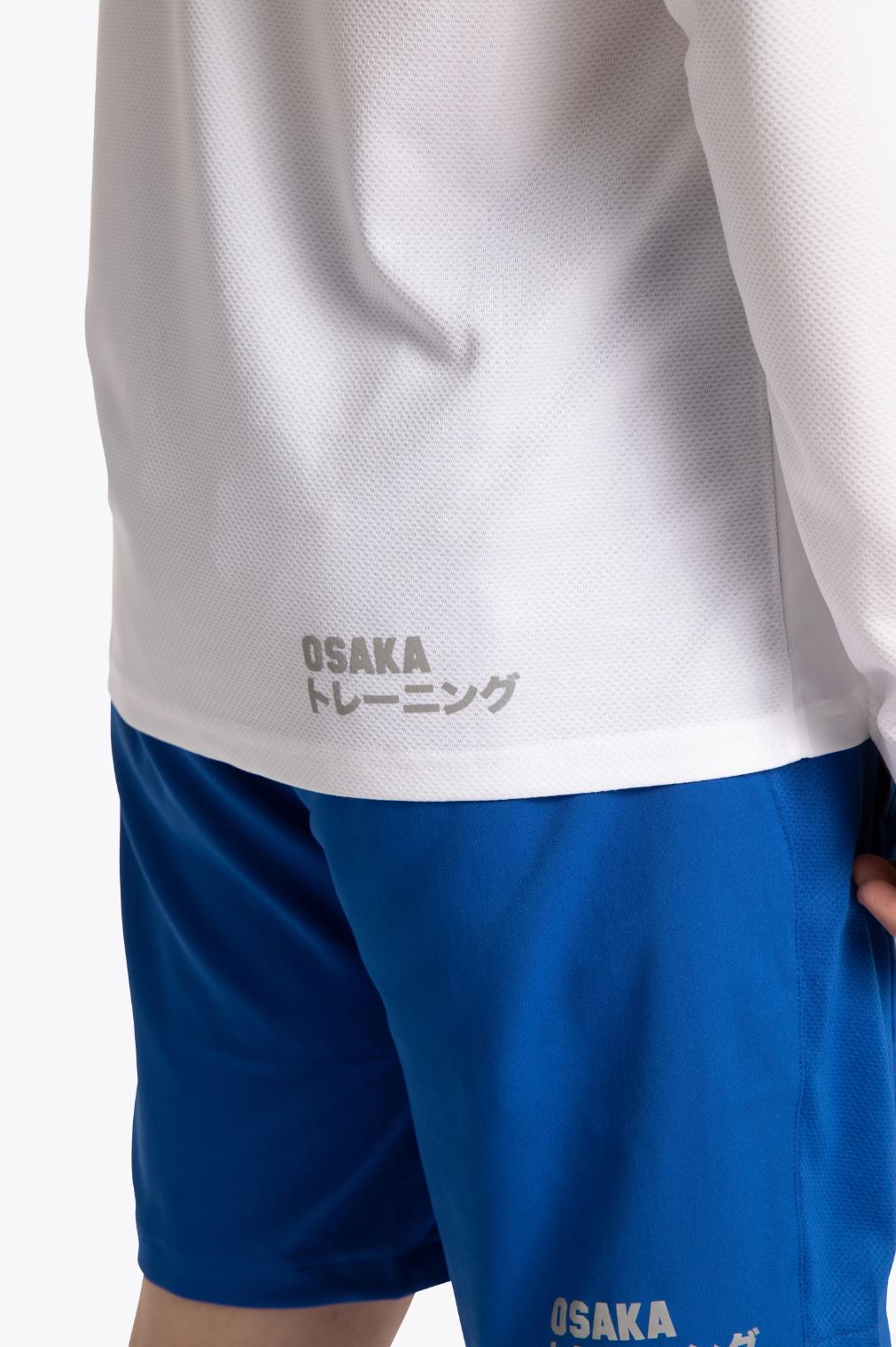Osaka Men's Training Tee Long Sleeve (Hvid)